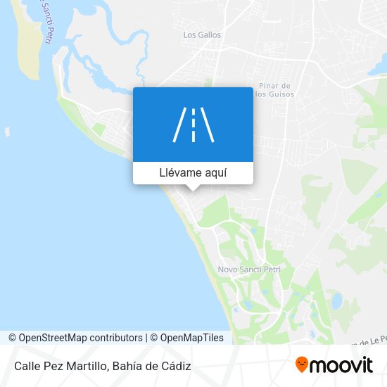 Mapa Calle Pez Martillo