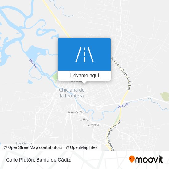 Mapa Calle Plutón