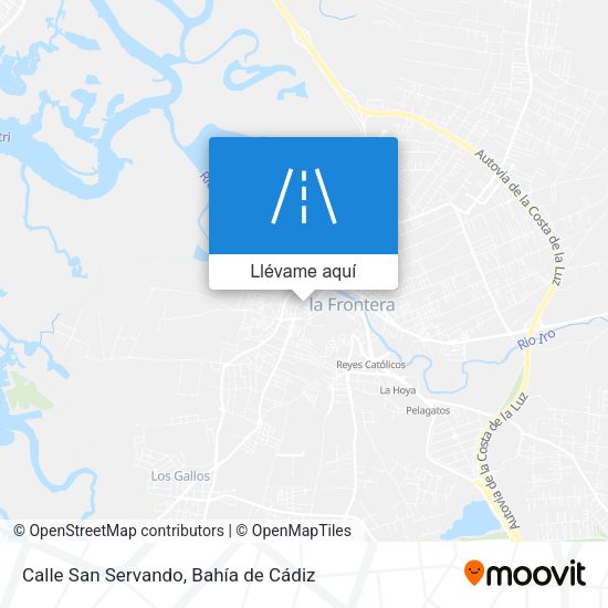Mapa Calle San Servando