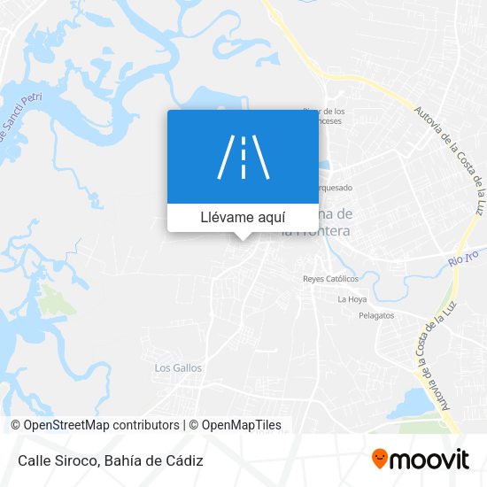 Mapa Calle Siroco