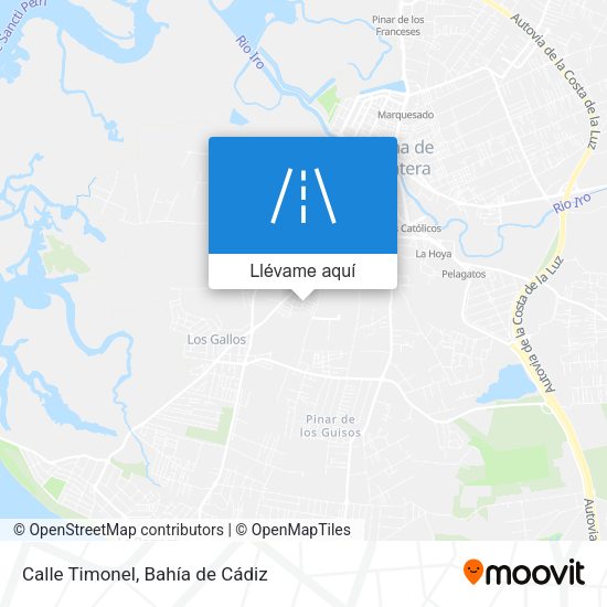 Mapa Calle Timonel