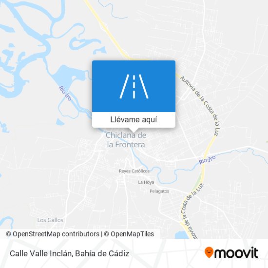 Mapa Calle Valle Inclán