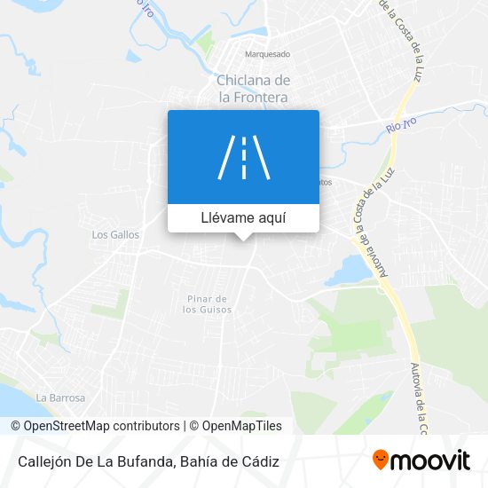 Mapa Callejón De La Bufanda