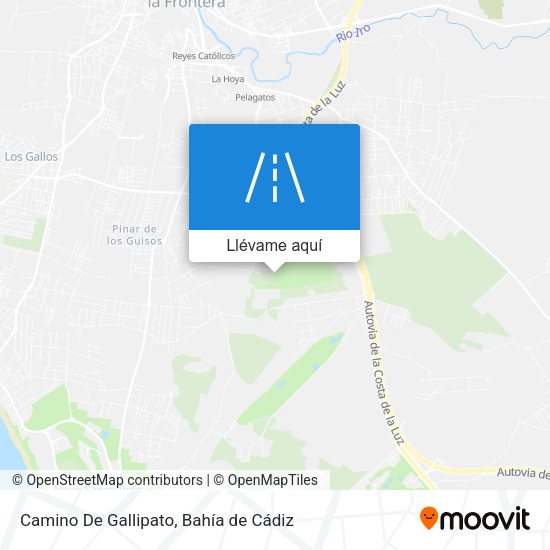 Mapa Camino De Gallipato