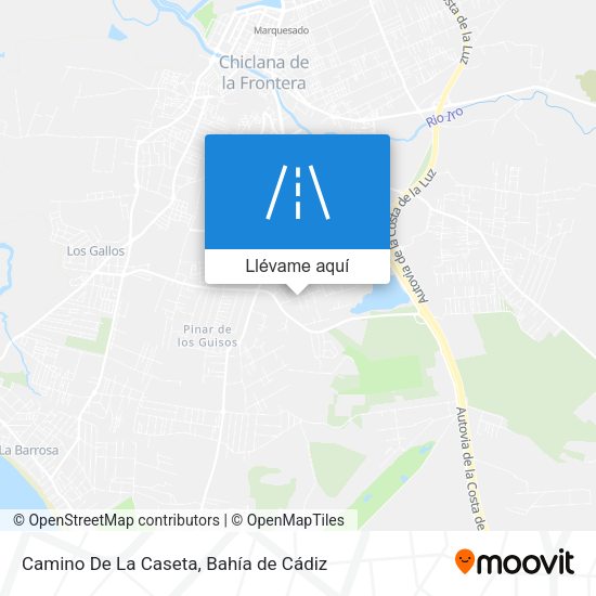 Mapa Camino De La Caseta