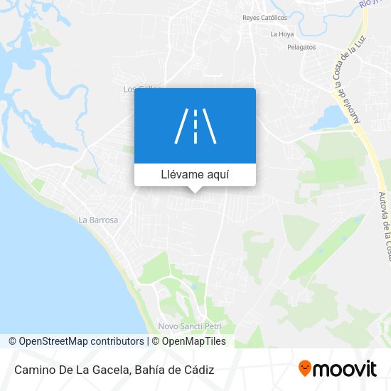 Mapa Camino De La Gacela