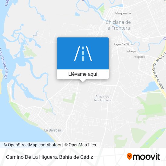 Mapa Camino De La Higuera