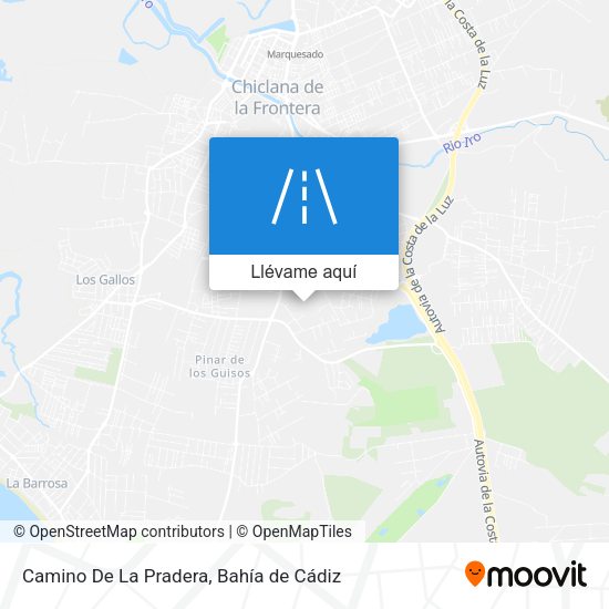 Mapa Camino De La Pradera