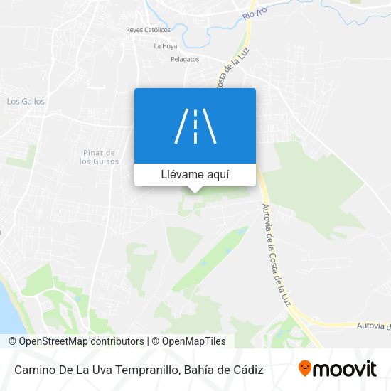 Mapa Camino De La Uva Tempranillo