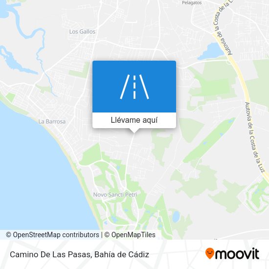 Mapa Camino De Las Pasas