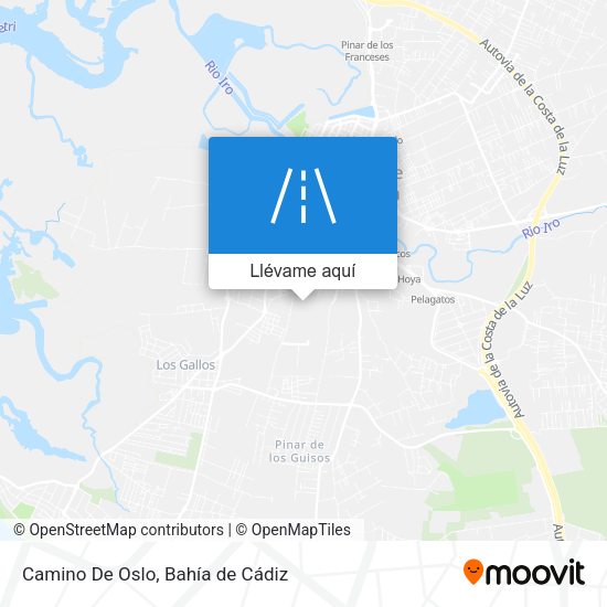 Mapa Camino De Oslo