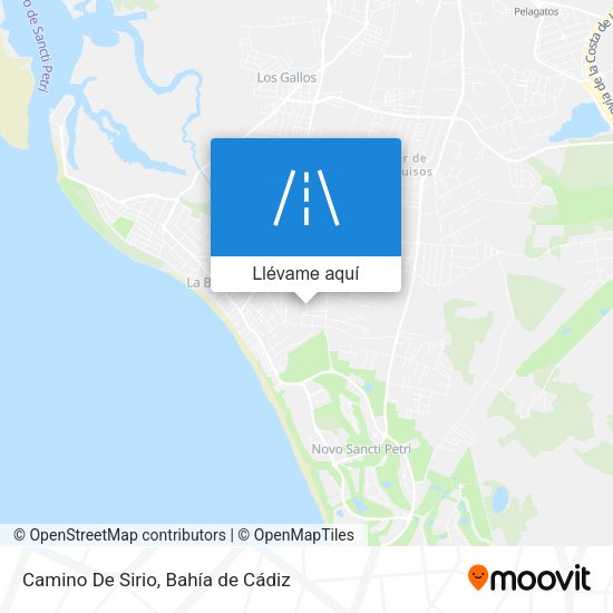 Mapa Camino De Sirio
