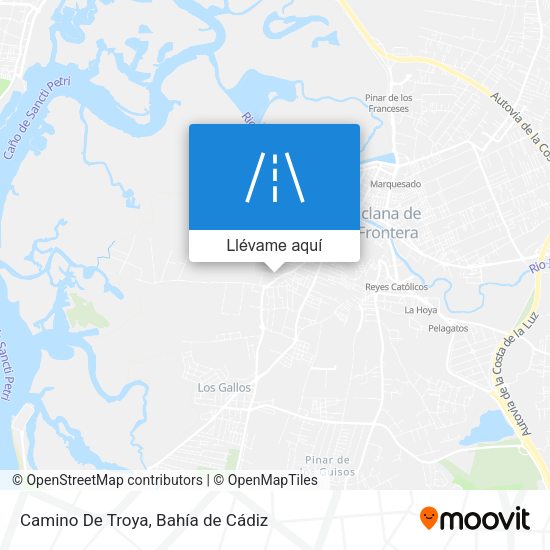 Mapa Camino De Troya