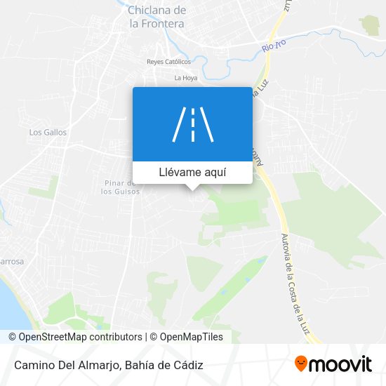 Mapa Camino Del Almarjo