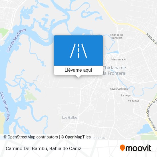 Mapa Camino Del Bambú