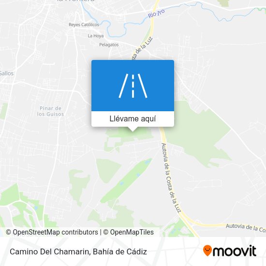 Mapa Camino Del Chamarin