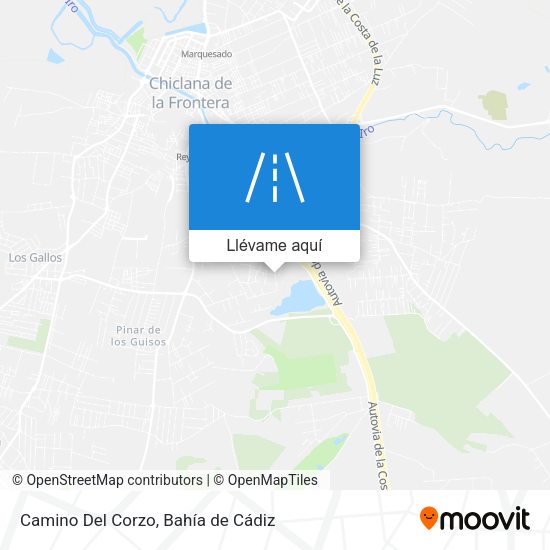 Mapa Camino Del Corzo