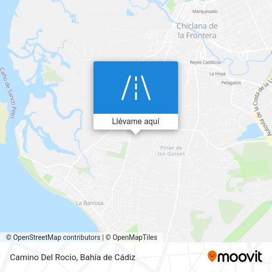 Mapa Camino Del Rocio