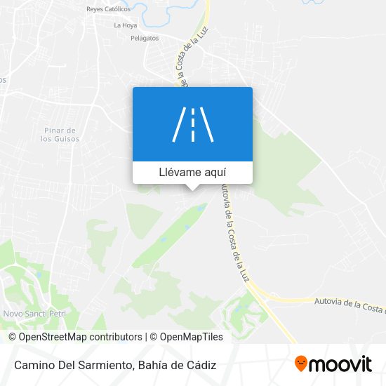 Mapa Camino Del Sarmiento