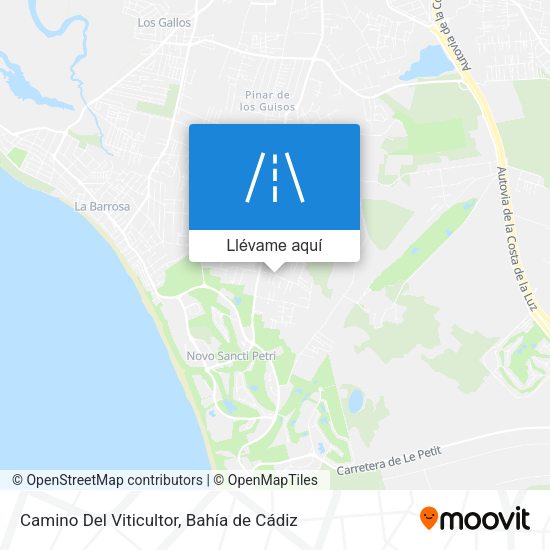 Mapa Camino Del Viticultor