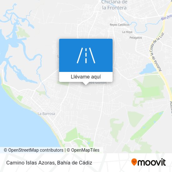 Mapa Camino Islas Azoras