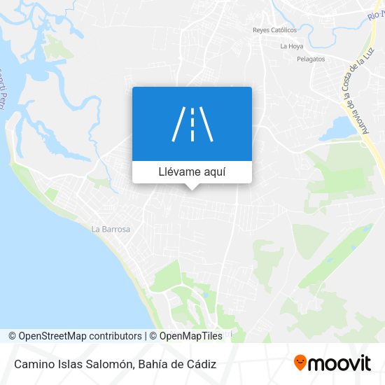 Mapa Camino Islas Salomón