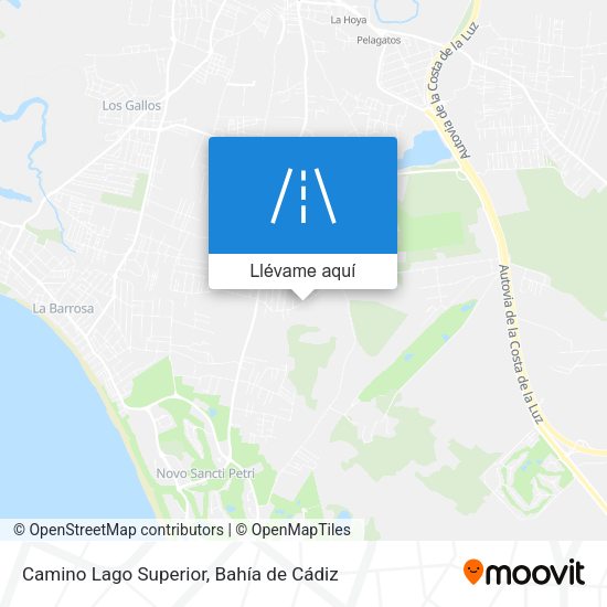 Mapa Camino Lago Superior