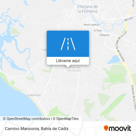 Mapa Camino Mansonia