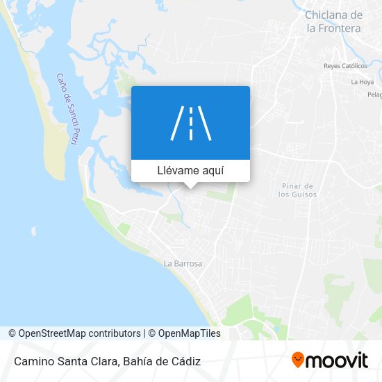 Mapa Camino Santa Clara