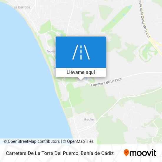 Mapa Carretera De La Torre Del Puerco