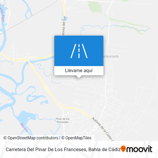 Mapa Carretera Del Pinar De Los Franceses