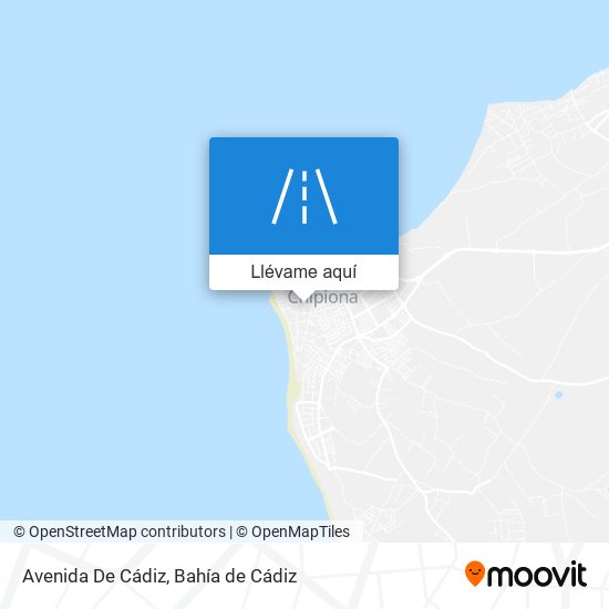 Mapa Avenida De Cádiz