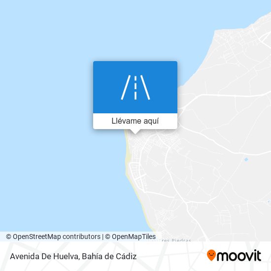 Mapa Avenida De Huelva