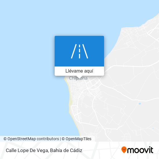 Mapa Calle Lope De Vega