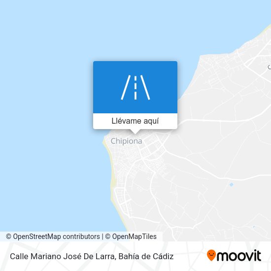 Mapa Calle Mariano José De Larra