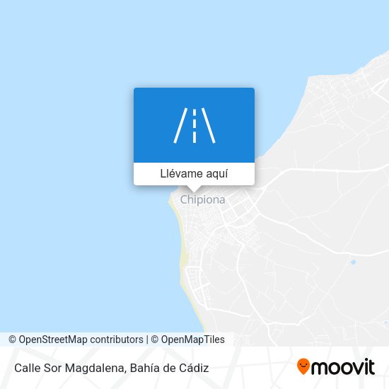 Mapa Calle Sor Magdalena