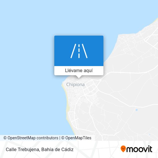 Mapa Calle Trebujena