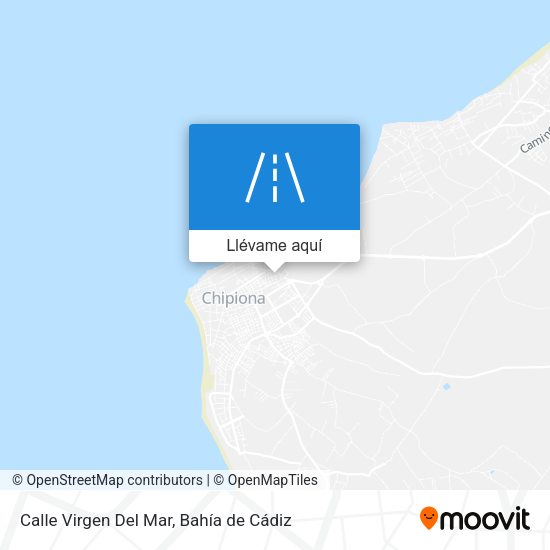 Mapa Calle Virgen Del Mar