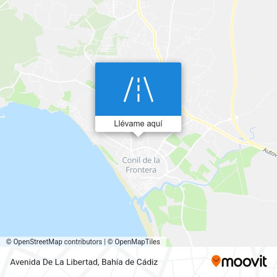 Mapa Avenida De La Libertad