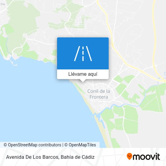 Mapa Avenida De Los Barcos