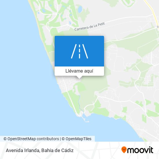 Mapa Avenida Irlanda