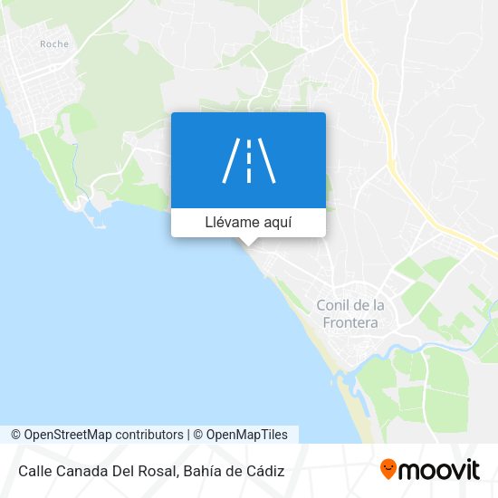 Mapa Calle Canada Del Rosal