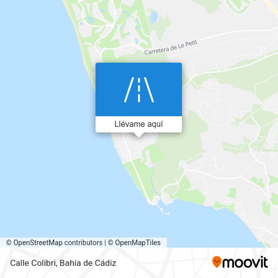 Mapa Calle Colibri