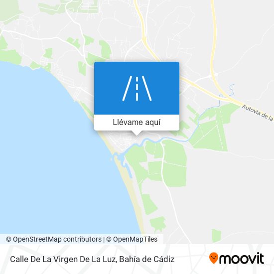 Mapa Calle De La Virgen De La Luz