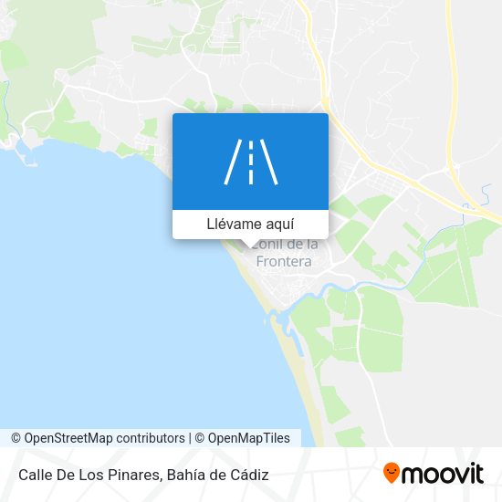 Mapa Calle De Los Pinares