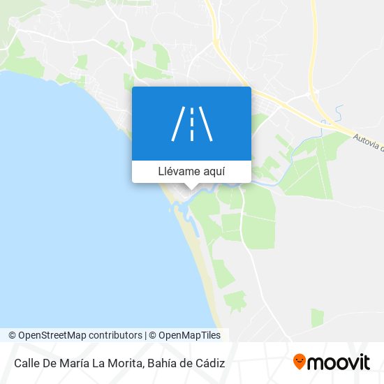 Mapa Calle De María La Morita