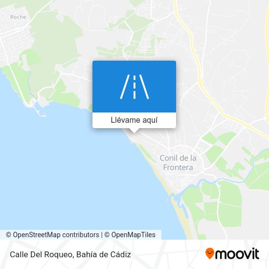 Mapa Calle Del Roqueo