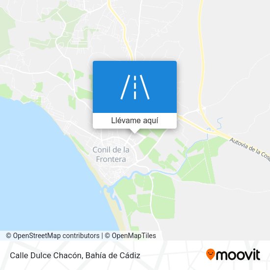 Mapa Calle Dulce Chacón