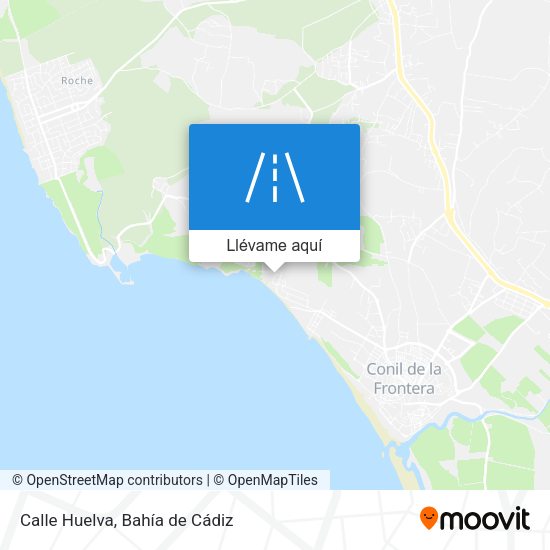 Mapa Calle Huelva