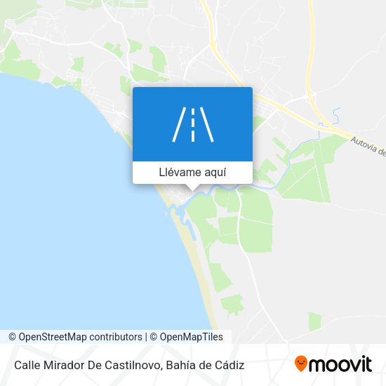 Mapa Calle Mirador De Castilnovo